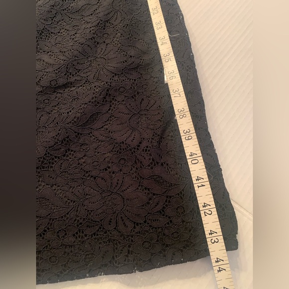 Macy's INC Black Lace Flare Leg pants - Picture 6 of 9